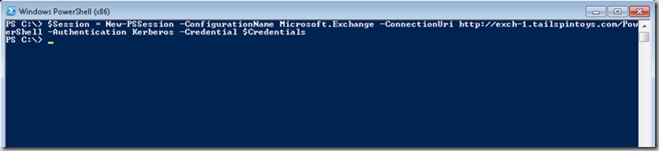 Configuring RemotePowerShell PSSession Settings