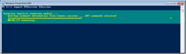 Importing PSSessing Into Remote PowerShell