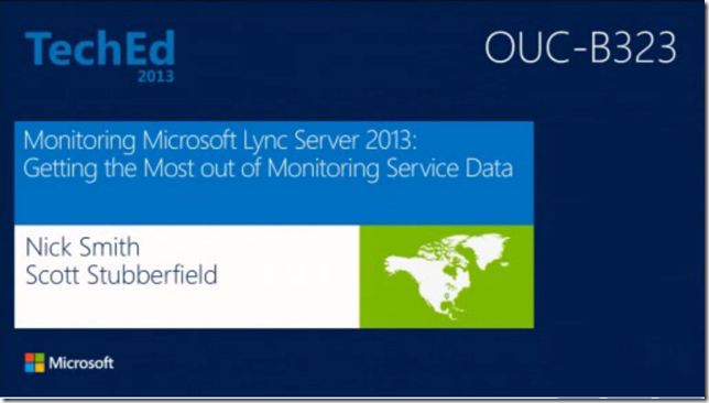Lync Sessions At TechEd 2013 NA
