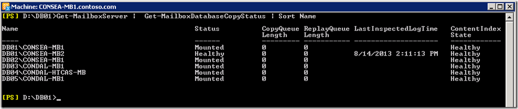 Exchange 2010 DAG Database Starting Point