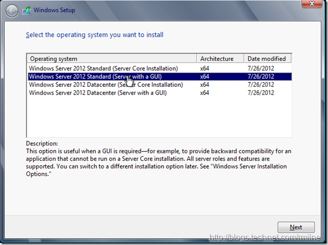 Install Server 2012 Into VHD