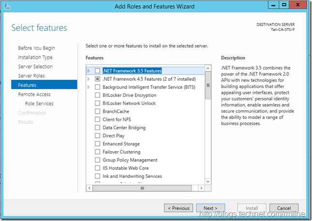 Installing Windows 2012 R2 Remote Access Role Service