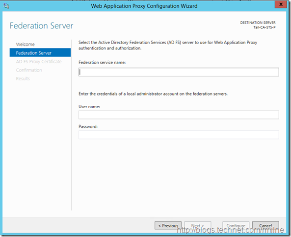 Windows 2012 R2 ADFS Proxy Configuration - Beware Federation Service Name