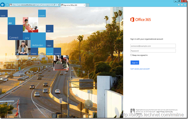 Office 365 Logon Page - California Highway