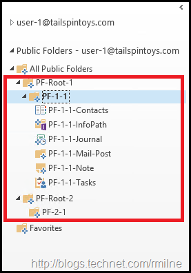 Public Folders Visible In Outlook