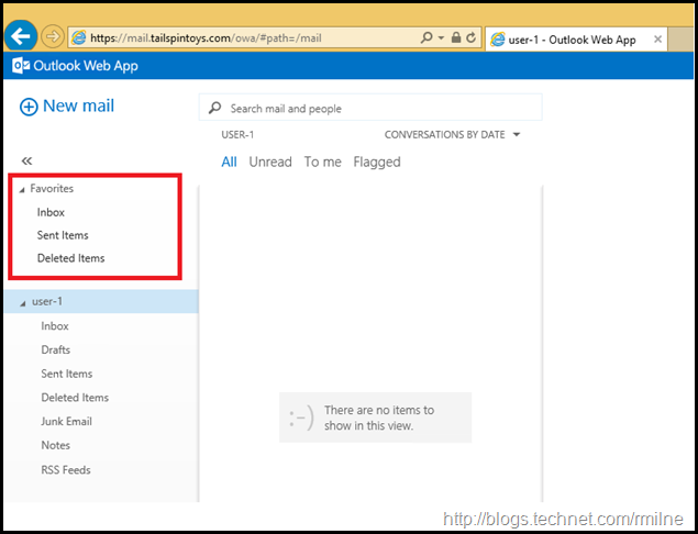 Other Public Folder Favourites NOT Visible In OWA