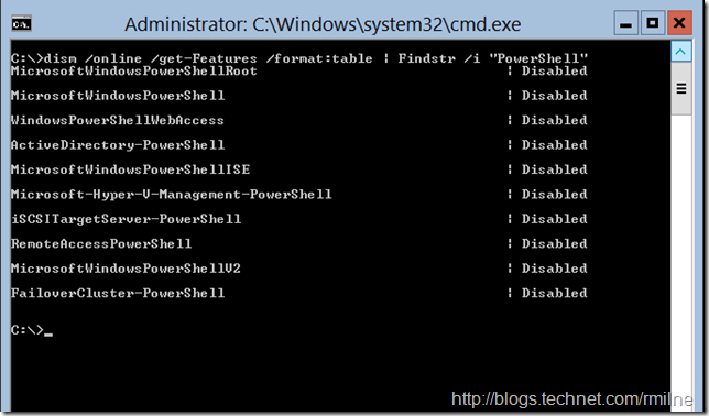 DISM - PowerShell Not Present