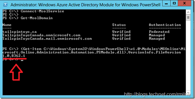 Azure AD PowerShell Module Updated