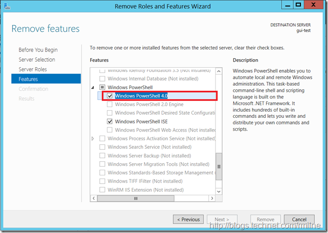 Server 2012 R2 Starting Point - Note PowerShell 4.0 Is Installed