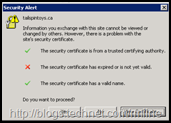 Outlook Unexpectedly Prompts For Domain Root Certificate