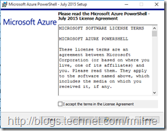 Installing Microsoft Azure PowerShell