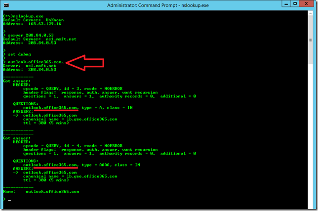 DNS Search Suffix NOT Appended To Nslookup Query