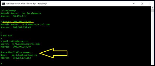 NSLookup - Know Thine Network