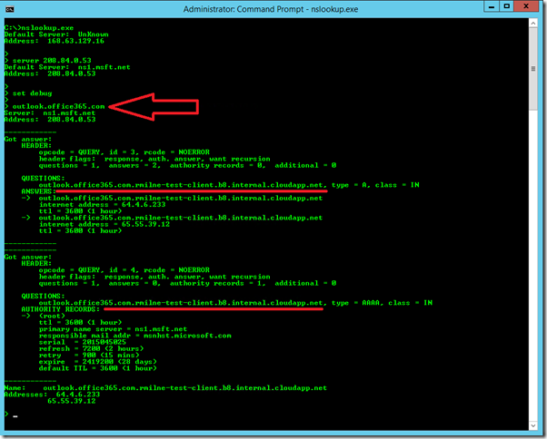 DNS Search Suffix Appended To Nslookup Query