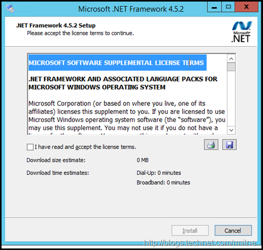 Install .Net Framework 4.5.2