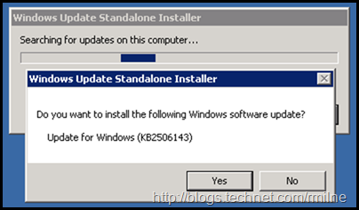 Installing Windows Management Framework 3.0  