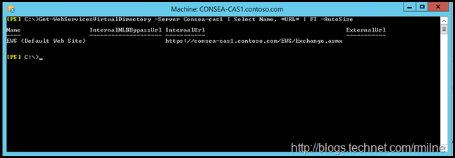 Checking InternalNLBBypassURL On Exchange 2013 CAS