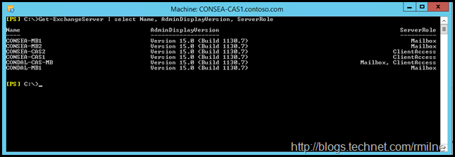 Exchange 2013 Lab - CU10 Is Deployed On All Servers