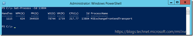 Using PowerShell's Get-Process To Get Process Name From a PID