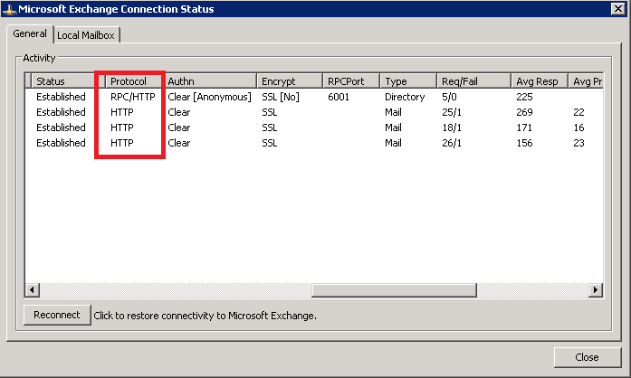 MAPI/HTTP Mailbox