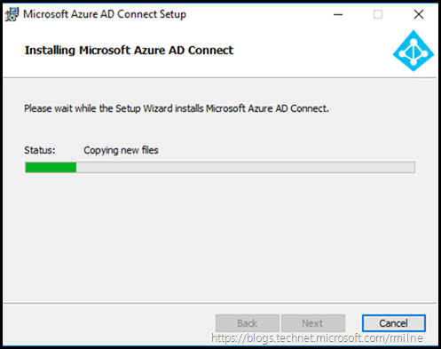 Installing AAD Connect