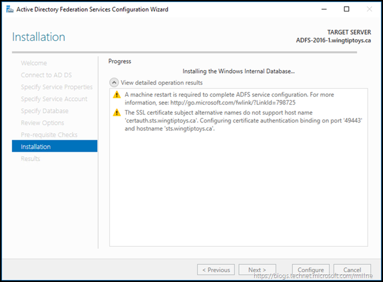 The SSL Certificate Subject Alternative Names Do Not Support Host Names certauth