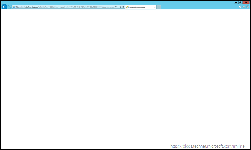 Federated Logon Failure - AD FS Services Disabled