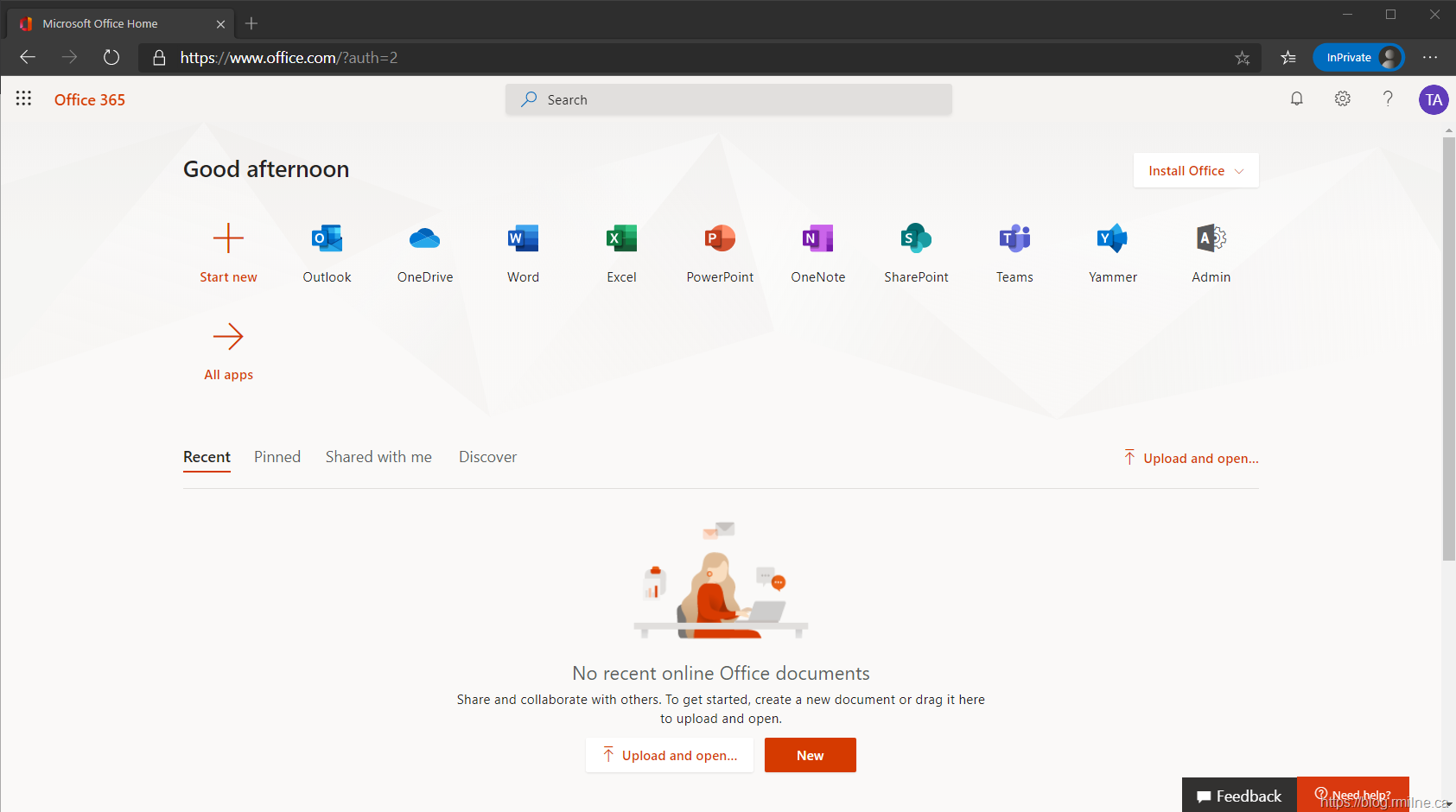 download office 365 admin