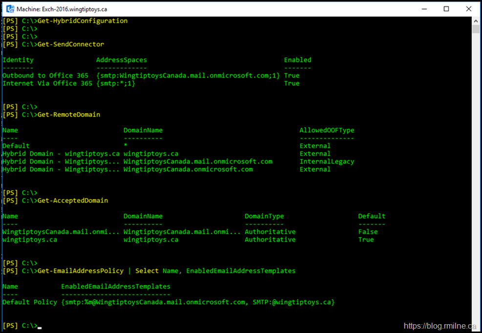 After Removing Exchange Hybrid Object - Exchange Features Are Still Present