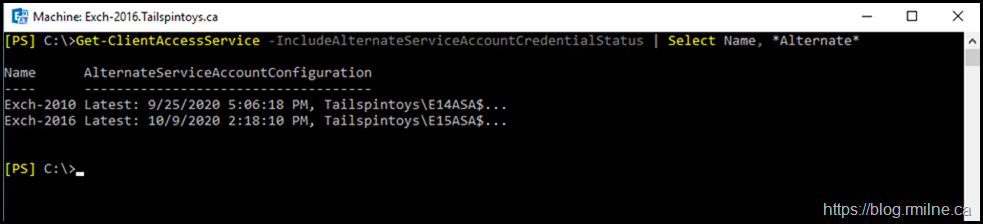 Verifying ASA Credential Was Deployed To All Relevant Server(s)