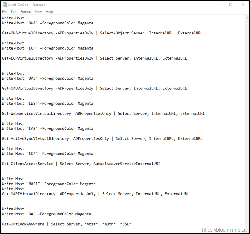 PowerShell Script Using Write-Host