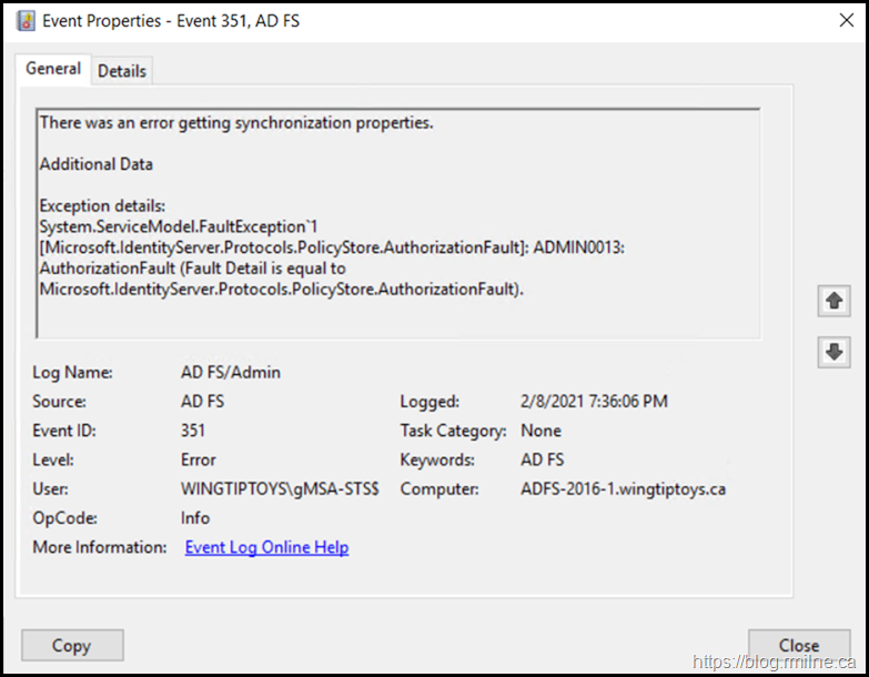 Installing MDI Senson onto Windows 2012 R2 Domain Controller - AD FS Sensor Error If Not Elevated