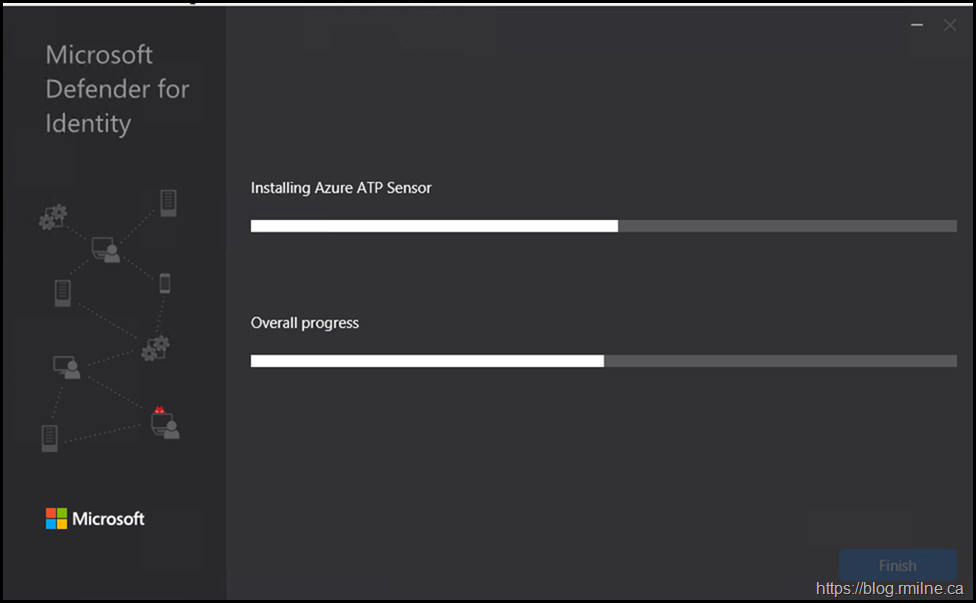 Installing MDI Senson onto Windows 2012 R2 Domain Controller - Installing