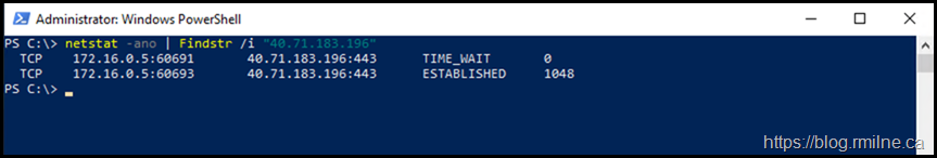 Windows 10 20 H2 - Network Ports Used For Browsing