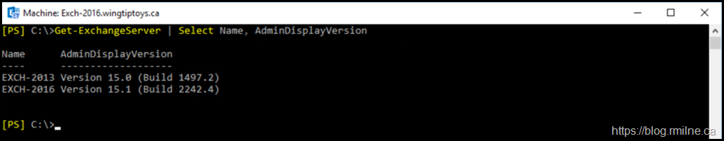 Exchange 2016 Lab Environment