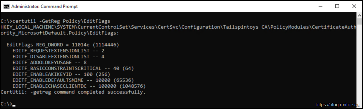 Verify If CA Has Ability To Add Additional Attributes Via Submissions Page