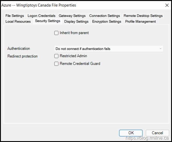 RDCMan Restriced Admin & Remote Credential Guard