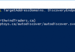 Unexpected Autodiscover URL