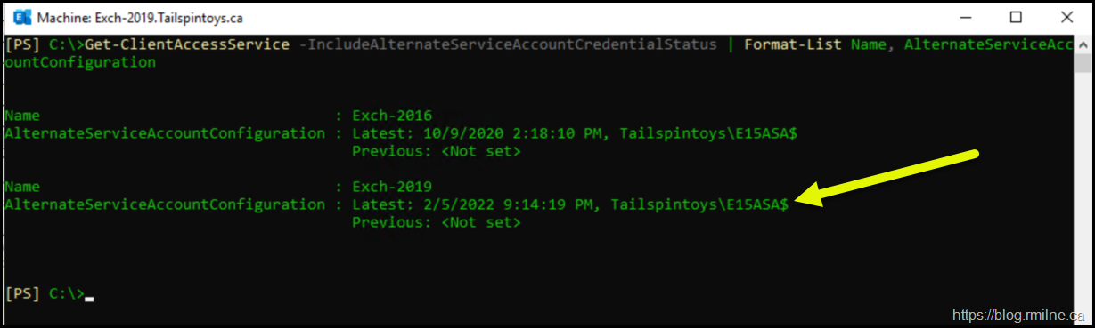 Verify ASA Deployed To All CAS Servers