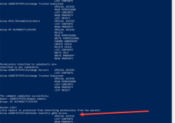 Granting Permissins to Deleted Objects Containter for MDI