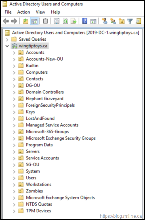 Unable To View Deleted Objects Container in AD DS
