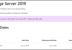 Exchange 2019 Support Lifecycle Policy