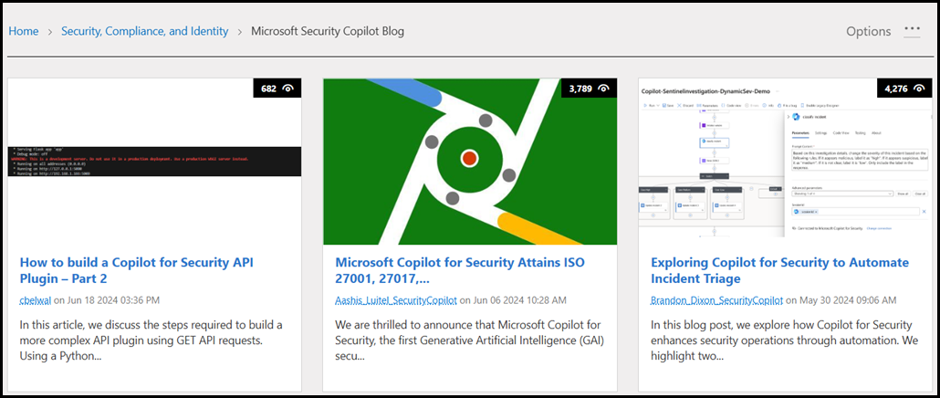 Microsoft Copilot for Security Main Blog