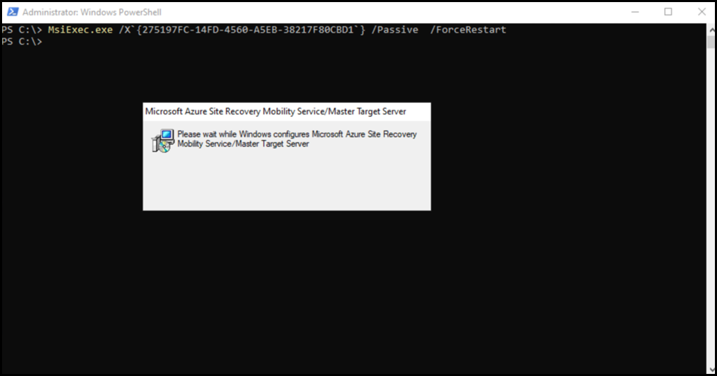 Correctly Escaped MSIEXEC PowerShell Command Now Works