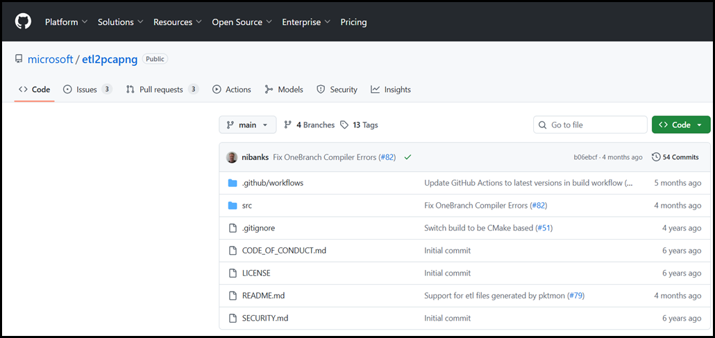 Netsh Convert To PCAPNG Netsh Convert To PCAPNG
